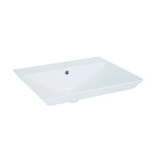 Sensea Umywalka ceramiczna Ness 62 x 51 - Umywalki - miniaturka - grafika 1