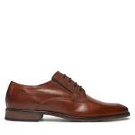 Półbuty męskie - Półbuty Bugatti 313-AHY03-1000 Brązowy - miniaturka - grafika 1