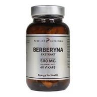 Serce i układ krążenia - Pureline Nutrition, Berberyna Ekstrakt 500 Mg, 60 kaps. - miniaturka - grafika 1