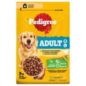 Sucha karma dla psów - Pedigree Adult, z drobiem i warzywami - 3 kg - miniaturka - grafika 1