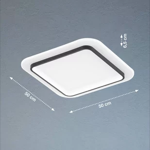 Lampa sufitowa LED Blithe, 50x50cm 40W - Lampy sufitowe - miniaturka - grafika 2
