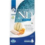 Sucha karma dla kotów - Farmina N&D Ocean Cat Kitten cod shrimp pumpkin & cantaloupe melon 0,3 kg - miniaturka - grafika 1