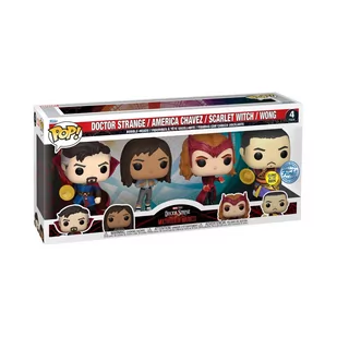 Funko POP! Marvel, zestaw figurek kolekcjonerskich, Doctor Strange, 4Pack - Figurki dla dzieci - miniaturka - grafika 1