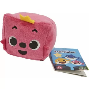 Pluszak Maskotka Interaktywna Rekin Baby Shark Róż - Zabawki interaktywne dla dzieci - miniaturka - grafika 1