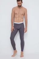 Spodnie sportowe męskie - Tommy Hilfiger legginsy funkcyjne kolor szary - miniaturka - grafika 1