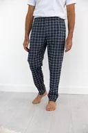 Piżamy damskie - DŁUGIE SPODNIE MĘSKIE 2XL SZARE Z KIESZENIAMI DO SZPITALA SANATORIUM BAWEŁNIANE - miniaturka - grafika 1