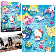 Puzzle - Hello Kitty Letni relaks Puzzle 1000 elementów TREFL - miniaturka - grafika 1