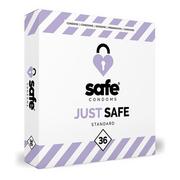 Prezerwatywy - Safe Prezerwatywy klasyczne - Safe Just Safe Condoms Standard 36 szt SJ028A - miniaturka - grafika 1