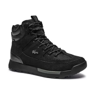 Lacoste Skórzane buty trekkingowe Urban Breaker - Buty trekkingowe męskie - miniaturka - grafika 1