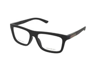 Okulary korekcyjne, oprawki, szkła - Dioptrie szkieł Gucci GG1737O 001 - miniaturka - grafika 1