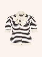 Swetry damskie - Frame Kardigan The Sailor Tie Z Wiązaniem blau - miniaturka - grafika 1