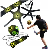 Piłka nożna - REGULOWANY PAS TRENINGOWY TRENAŻER PIŁKI PODANIA DO TRENINGU ELASTYCZNY - miniaturka - grafika 1