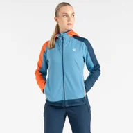 Kurtki i kamizelki sportowe damskie - Dare 2b Damski softshell Avidly II Niebieski, Rozmiar: 40 - miniaturka - grafika 1
