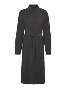 Vero Moda Sukienka w kolorze khaki - Sukienki - miniaturka - grafika 1