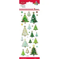 Przybory szkolne - Hasta Ozdoba dekoracyjna Naklejki Choinki 383719 Pbh - miniaturka - grafika 1