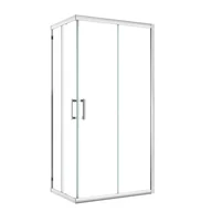 Kabiny prysznicowe - Kabina prysznicowa prostokątna Easy 90 x 70 x 190 cm chrom Sensea - miniaturka - grafika 1