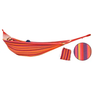 Royokamp Hamak ogrodowy Royokamp Luxe XXL 2 osobowy 250x150 cm czerwony 1021218 - Hamaki - miniaturka - grafika 1