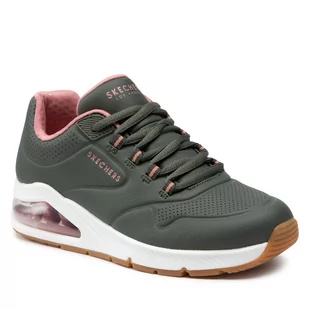 SKECHERS Sneakersy 2nd Best 155542/OLV Olive - Sneakersy damskie - miniaturka - grafika 1
