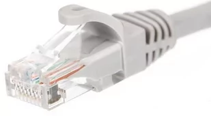 Netrack patchcord RJ45, osłonka zalewana, kat. 5e UTP, 1.5m szary BZPAT1P5 - Patchcordy - miniaturka - grafika 2