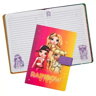 Notes Rainbow High Z Magnesowym Zamknięciem - Notesy i bloczki - miniaturka - grafika 1