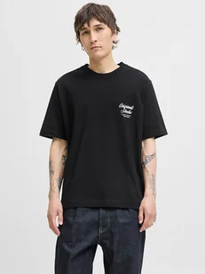 Jack & Jones Koszulka "Jormorrebro" w kolorze czarnym - Koszulki męskie - miniaturka - grafika 1