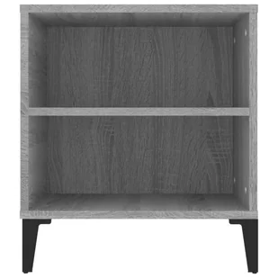 Lumarko Szafka pod TV, szary dąb sonoma, 102x44,5x50 cm - Szafki RTV - miniaturka - grafika 9