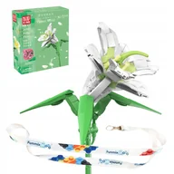 Klocki - KLOCKI TECHNIC KWIAT LILI DEKORACJA NA PREZENT 178 el. MOULD KING 24001 - miniaturka - grafika 1