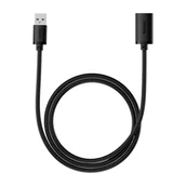 Pozostałe akcesoria sieciowe - Baseus przedłużacz kabel USB 3.0 1m AirJoy Series - czarny - miniaturka - grafika 1