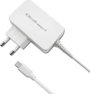 Zasilacze do laptopów - Qoltec 65W 5-20.3V 2-3.25A USB typ C PD Laptop Smartfon Biały 51039 51039 - miniaturka - grafika 1