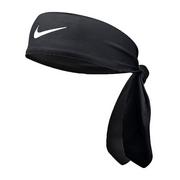 Ozdoby do włosów - Opaska na głowę Nike Dri-FIT Head Tie 4.0 W N1002146 (kolor Czarny, rozmiar ONE SIZE) - miniaturka - grafika 1