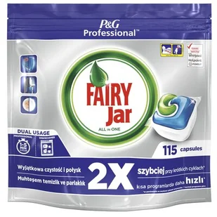 Fairy Jar Professional Kapsułki do zmywarki 115szt - Środki do zmywarek - miniaturka - grafika 1