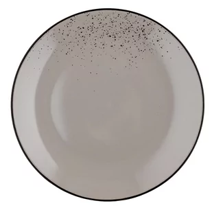 Talerz płytki ceramiczny Florina Azzuro 27 cm brązowy - Talerze - miniaturka - grafika 1
