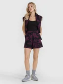 Spodenki damskie - 4F Spodenki dresowe damskie - multikolor L - miniaturka - grafika 1