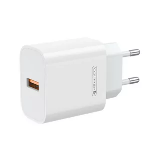 Ładowarka Sieciowa 22,5W QC3.0 USB + Kabel USB - Lightning Jellico AK165 białe - Ładowarki do telefonów - miniaturka - grafika 2