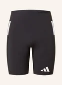 Legginsy - Adidas Legginsy Do Biegania Adizero Running Short Pocket Tight schwarz - miniaturka - grafika 1