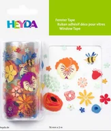 Scrapbooking - Heyda taśma do dekoracji okna, Kwiaty - miniaturka - grafika 1