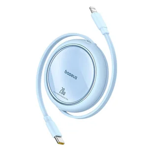 Kabel USB Baseus Free2Pull USB-C do iP 20W 1m (niebieski) - Kable USB - miniaturka - grafika 1
