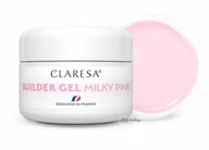 Żele do paznokci - CLARESA - BULIDER GEL - Żel budujący UV do paznokci - 25 g - MILKY PINK - miniaturka - grafika 1