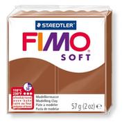 Zabawki kreatywne - Staedtler Masa Fimo Soft 56g 7 brązowy - miniaturka - grafika 1