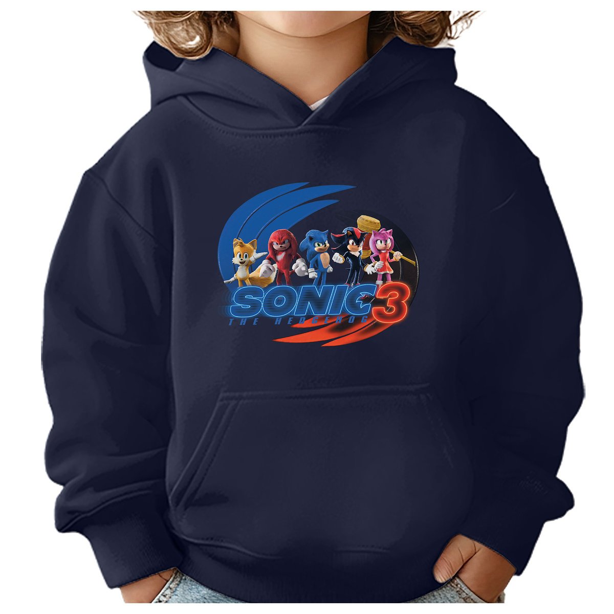 BLUZA DZIECIĘCA SONIC 3 134-140 CHŁOPIĘCA DZIEWCZĘCA PREZENT