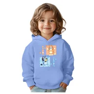 Bluzy dla dziewczynek - BLUZA DZIECIĘCA BLUEY BLUE 110-122 CHŁOPIĘCA DZIEWCZĘCA PREZENT - miniaturka - grafika 1