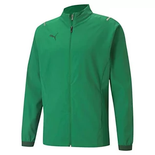 Kurtki męskie - PUMA PUMA Męska kurtka Teamcup Sideline pleciona kurtka Amazon Green-Dark Green S 656743 - grafika 1