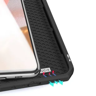 Dux Ducis Skin X kabura etui pokrowiec z klapką Samsung Galaxy A72 4G czarny - Etui i futerały do telefonów - miniaturka - grafika 7