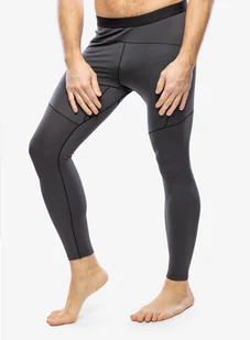 Legginsy termoaktywne Arcteryx Rho Hybrid Bottom - graphite - Kalesony - miniaturka - grafika 1