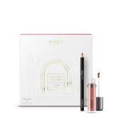 Szminki - KIKO Milano Holiday Première Matte Desire Lips Gift Set zestaw do makijażu ust 02 Acclaimed Rose - miniaturka - grafika 1