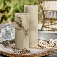 Świece - Świeca, zestaw 2 szt. Laureen - miniaturka - grafika 1