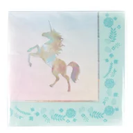 Urodziny dziecka - Arpex Serwetki "Jednorożec" 33 cm 20 szt DC1421 - miniaturka - grafika 1