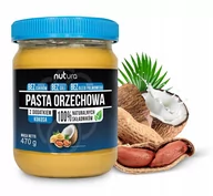 Zdrowa żywność - Nutura Masło orzechowe z dodatkiem kokosa - NUTURA - miniaturka - grafika 1