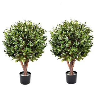 Leaf Pary sztucznych drzew topiary - Sztuczne drzewka - miniaturka - grafika 1
