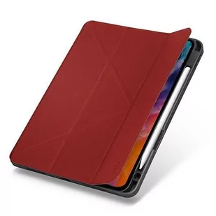 UNIQ etui Transforma Rigor iPad Air 10,9 (2020) czerwony/coral red Atnimicrobial - Etui i futerały do telefonów - miniaturka - grafika 1